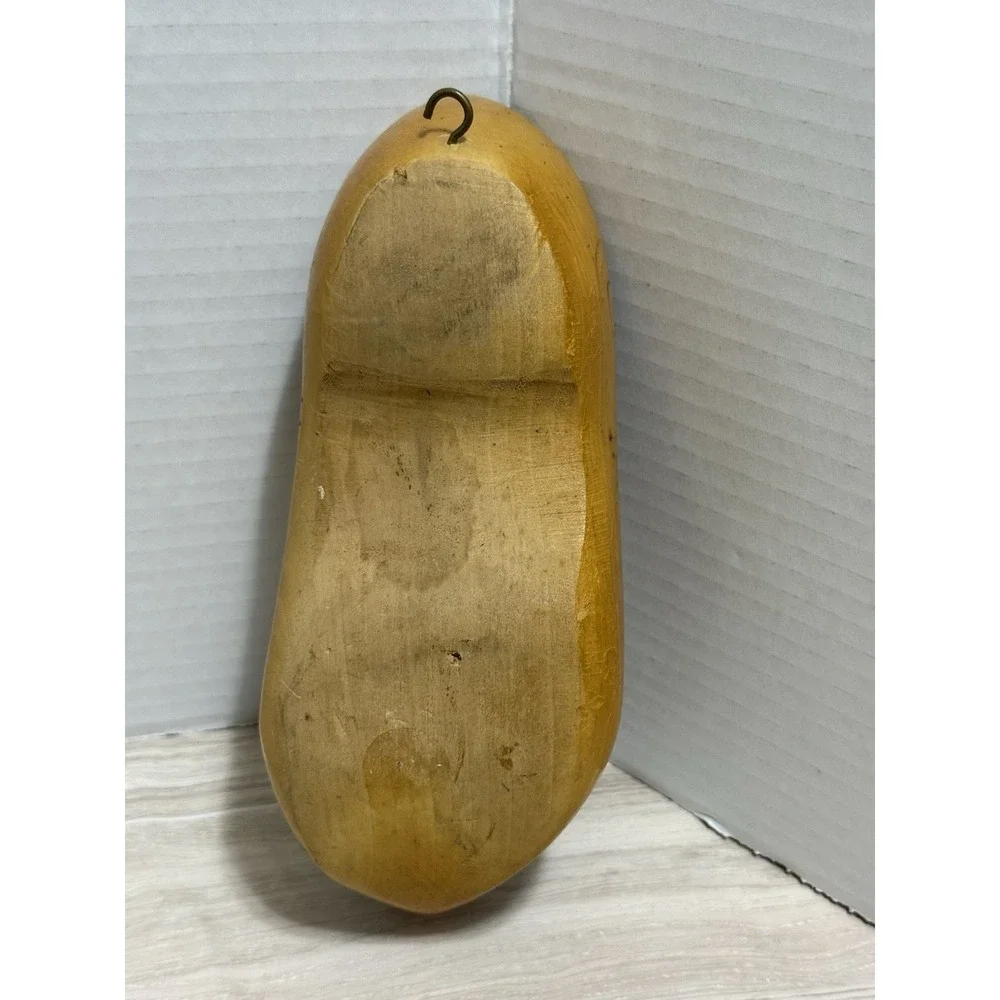 Wooden Clog Decorative Holland Michigan Wall Hanging Plant Holder